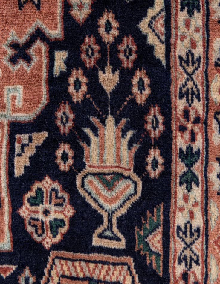 Detail image of 3' 3 x 5' 10  Hand Knotted Bokhara Wool Rug