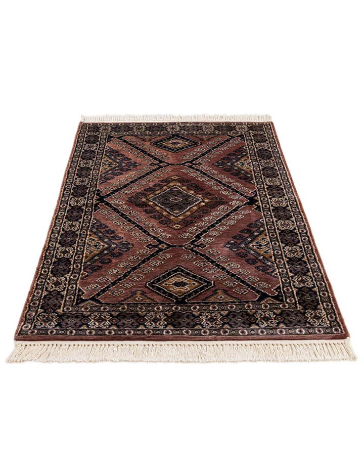 3' 1 x 4' 11 Hand Knotted Bokhara Rug