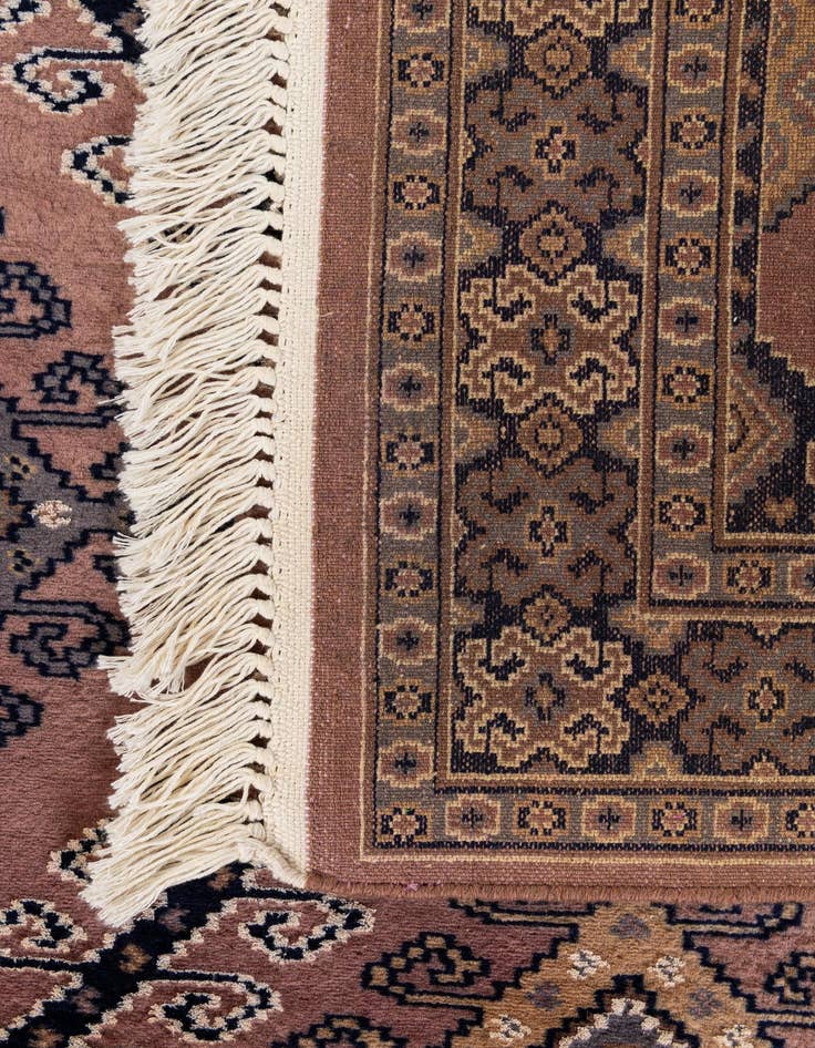 Detail image of 3' 1 x 4' 11  Hand Knotted Bokhara Rug