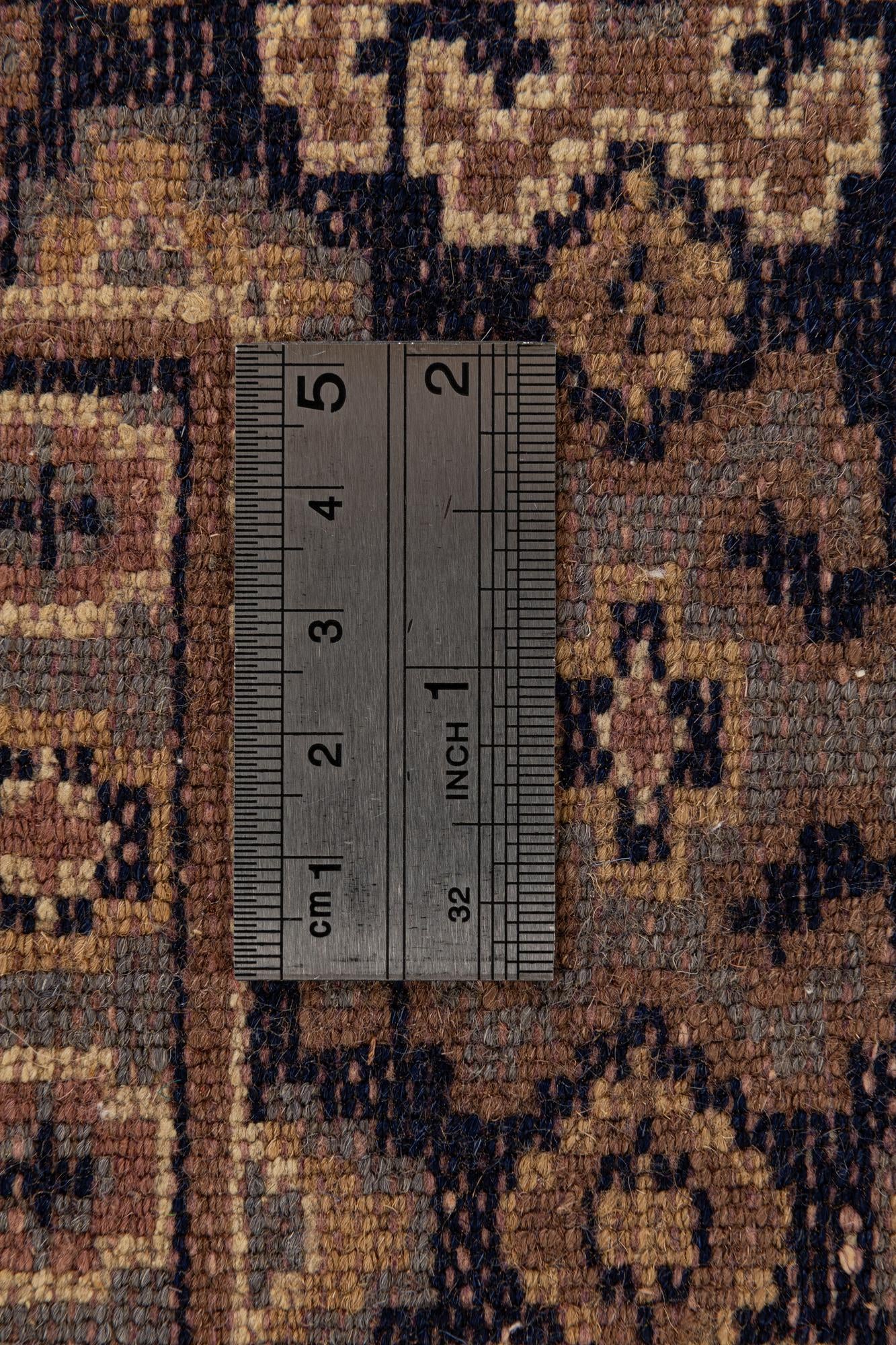 3' 1 x 4' 11 Hand Knotted Bokhara Rug