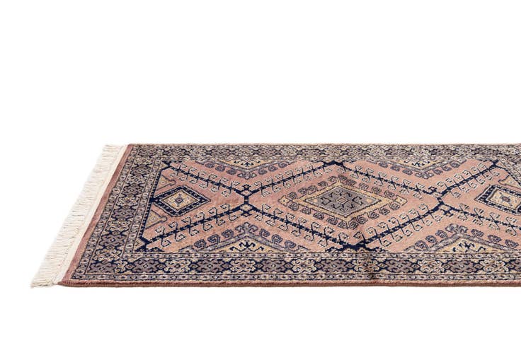 Detail image of 3' 1 x 4' 11 Hand Knotted Bokhara Rug