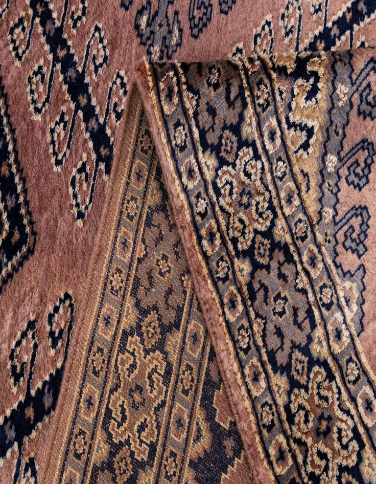 Detail image of 3' 1 x 4' 11  Hand Knotted Bokhara Rug