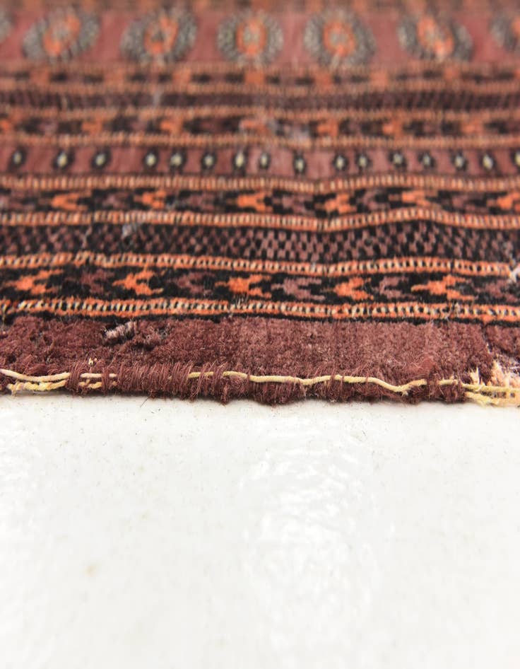 Detail image of 7' x 10' Hand Knotted Bokhara Oriental Wool Rug