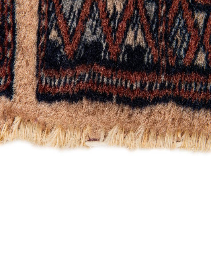 Detail image of 2' 1 x 3' 3  Hand Knotted Bokhara Oriental Wool Rug