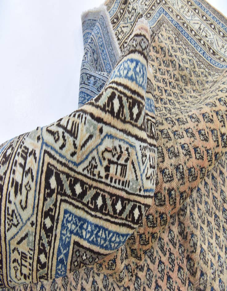 Detail image of 7' x 10' 5 Hand Knotted Botemir Persian Wool Rug