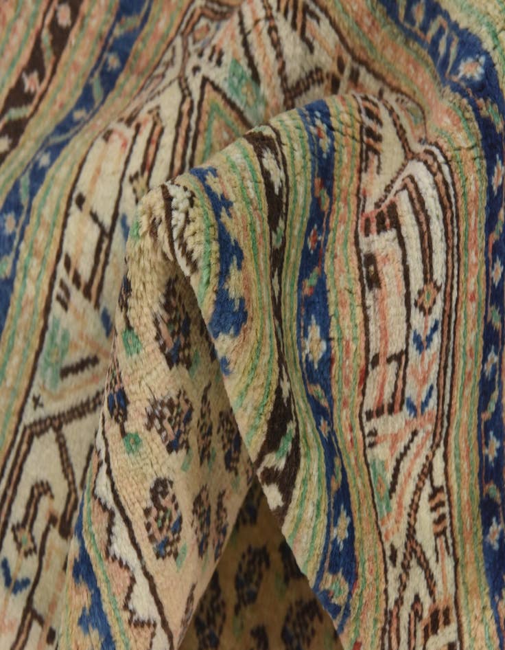 Detail image of 7' 5 x 10' 7  Hand Knotted Botemir Persian Wool Rug