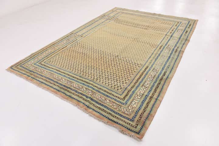 7' 5 x 10' 7 Hand Knotted Botemir Persian Wool Rug