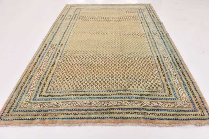 7' 5 x 10' 7 Hand Knotted Botemir Persian Wool Rug