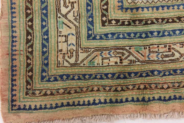 7' 5 x 10' 7 Hand Knotted Botemir Persian Wool Rug