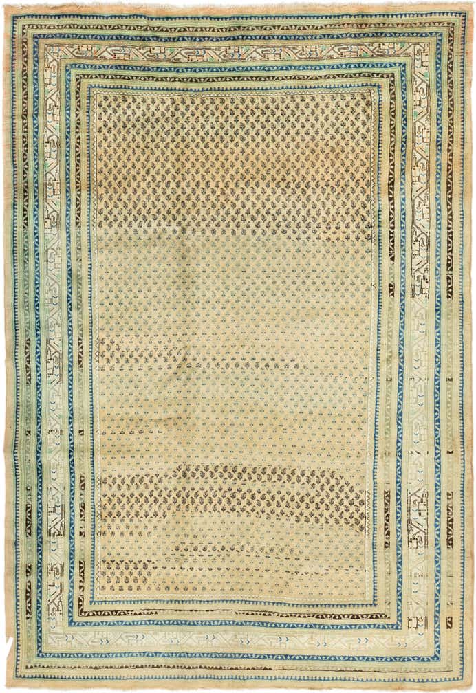 7' 5 x 10' 7 Hand Knotted Botemir Persian Wool Rug