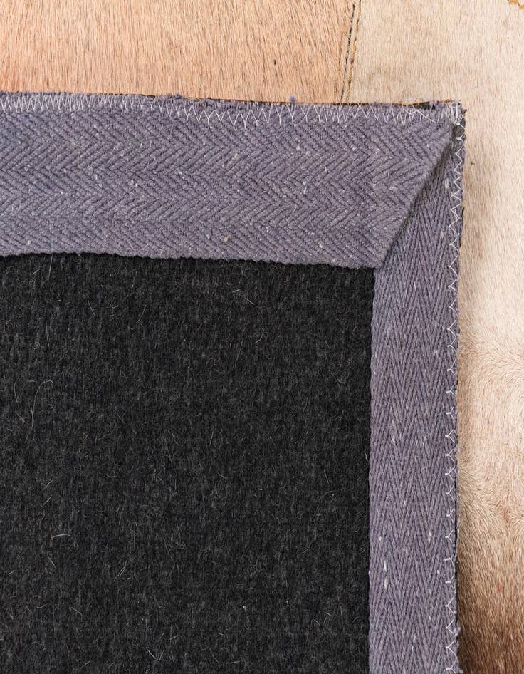 Detail image of 3' 10 x 5' 9 Cowhide Leather Rug