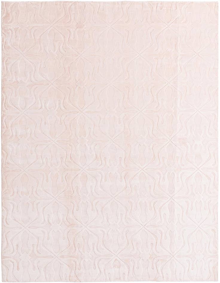 Detail image of 6' 9 x 9' 4 Hand Knotted Darya Wool Rug