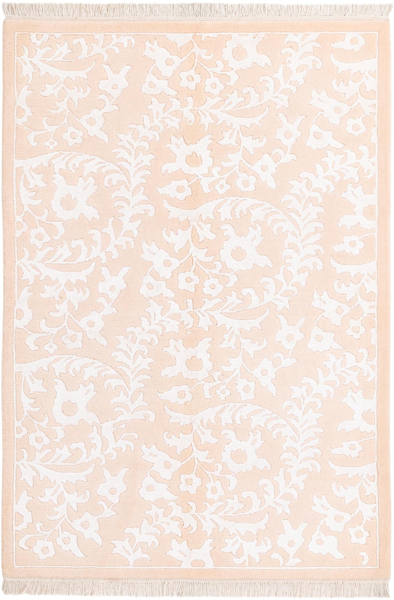 4' 1 x 5' 11 Hand Knotted Darya Wool Rug