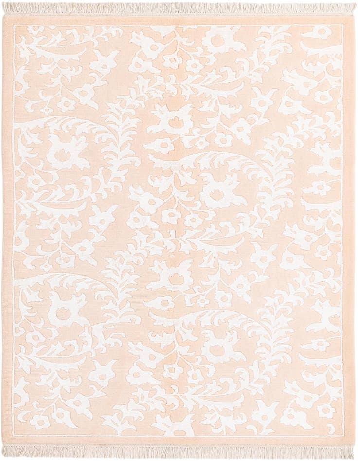 Detail image of 4' 1 x 5' 11 Hand Knotted Darya Wool Rug