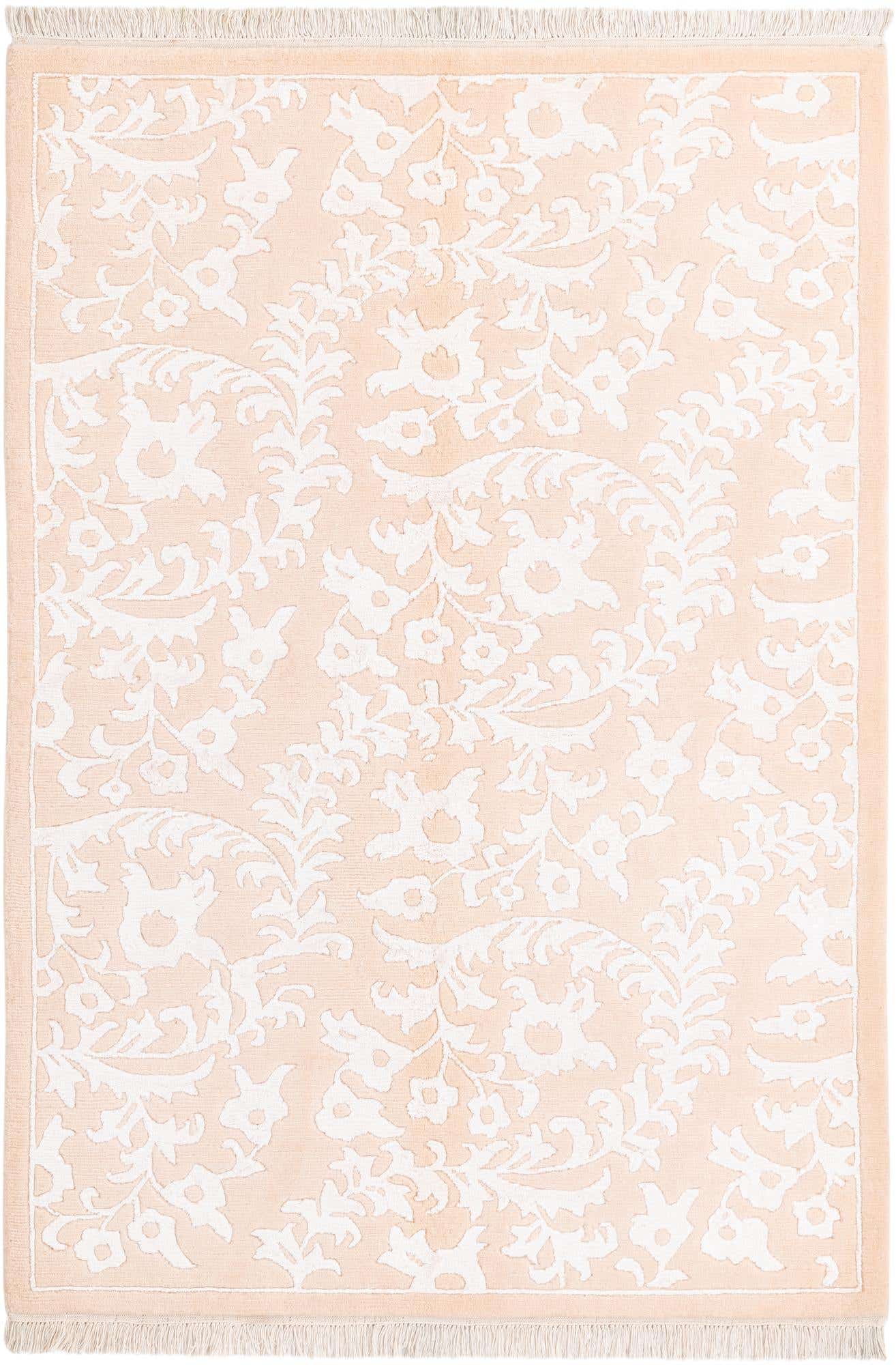 4' 1 x 5' 11 Hand Knotted Darya Wool Rug