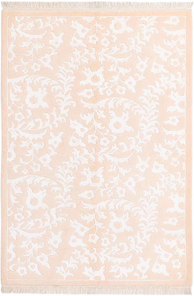 4' 1 x 5' 11 Hand Knotted Darya Wool Rug