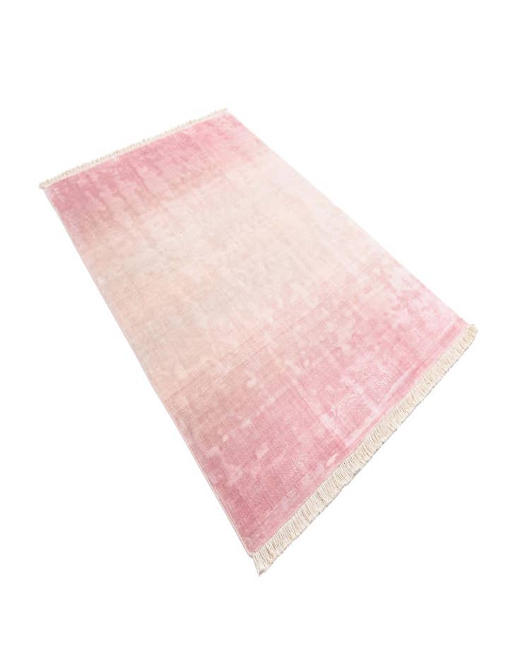 Detail image of 5' 7 x 8'  Hand Knotted Darya Wool Rug