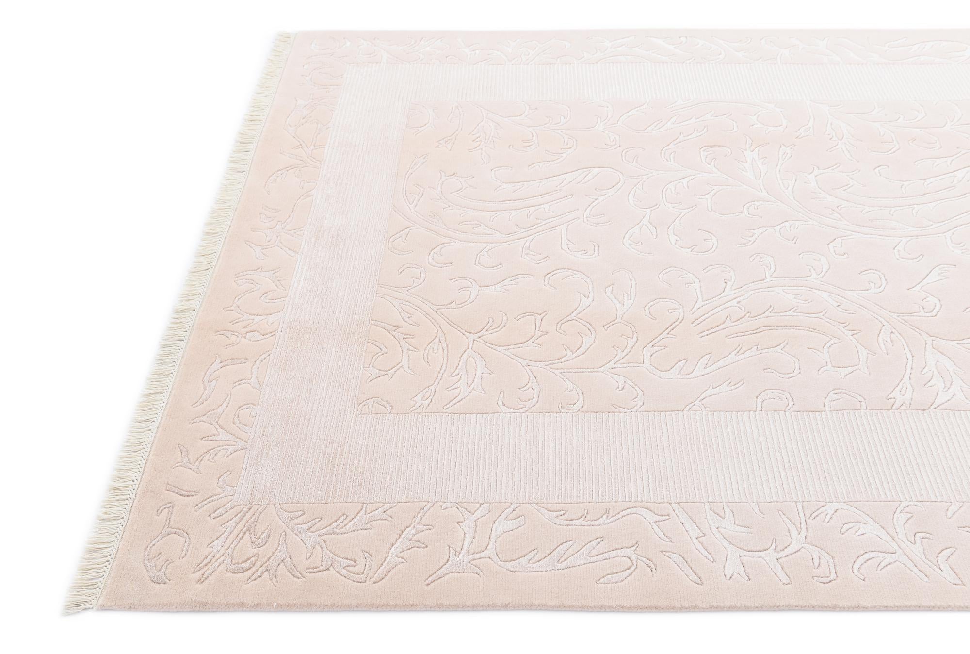 5' 7 x 7' 10 Hand Knotted Darya Wool Rug