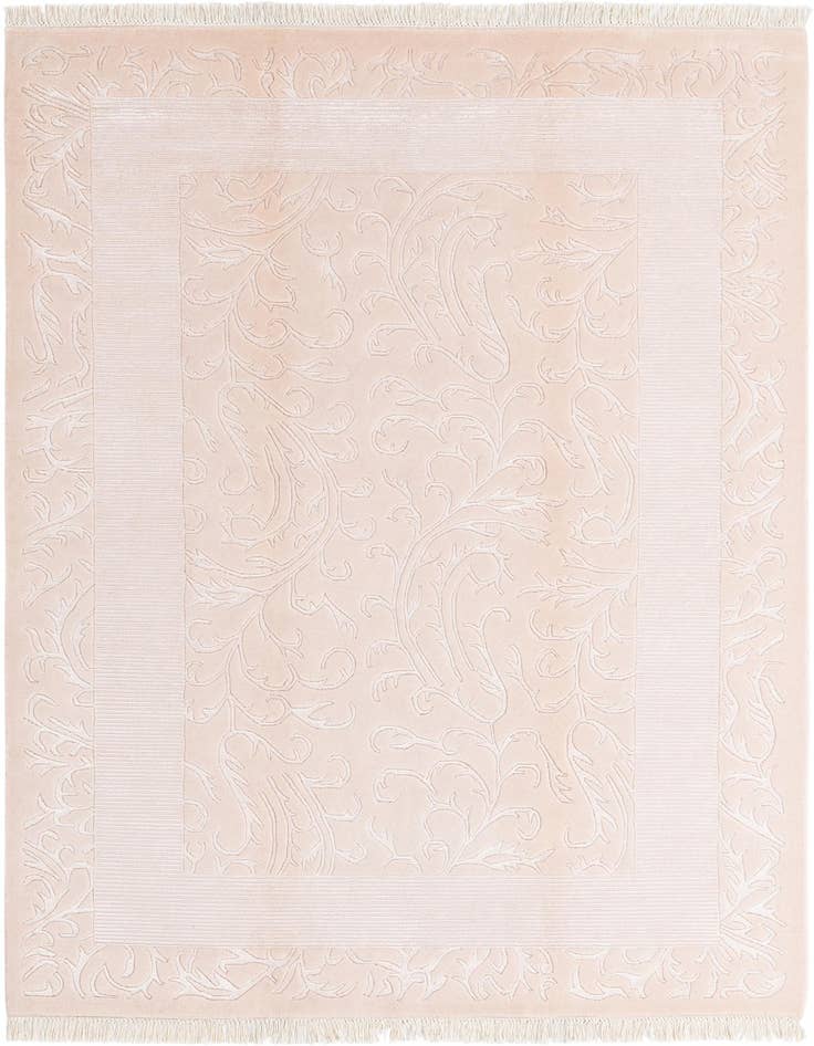 Detail image of 5' 7 x 7' 10 Hand Knotted Darya Wool Rug
