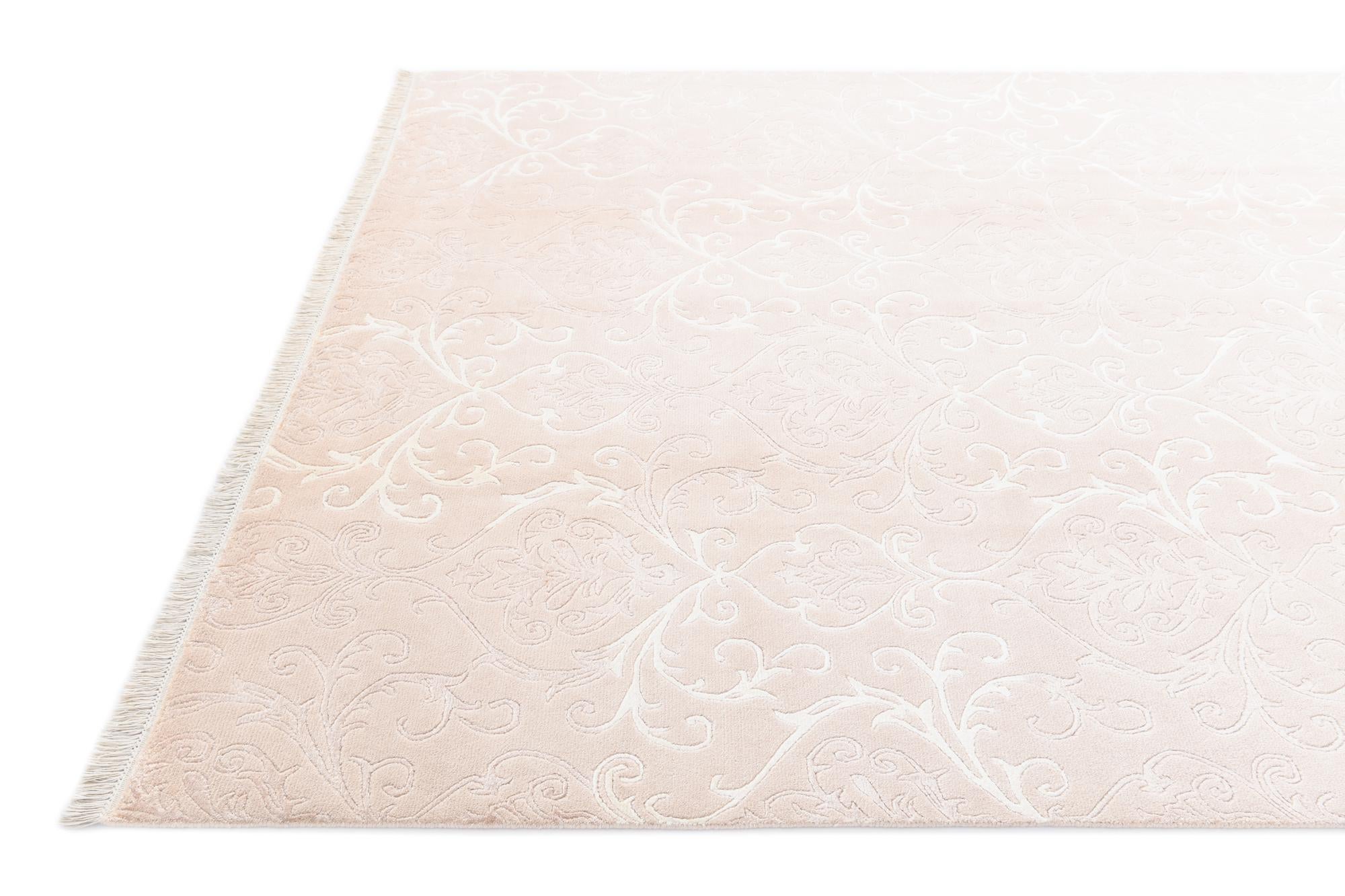 6' 11 x 9' 6 Hand Knotted Darya Wool Rug