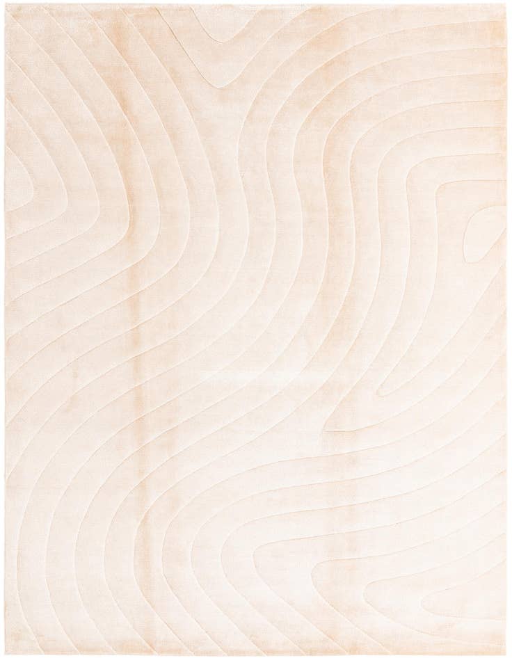 Detail image of 6' 8 x 9' 9 Hand Knotted Darya Wool Rug
