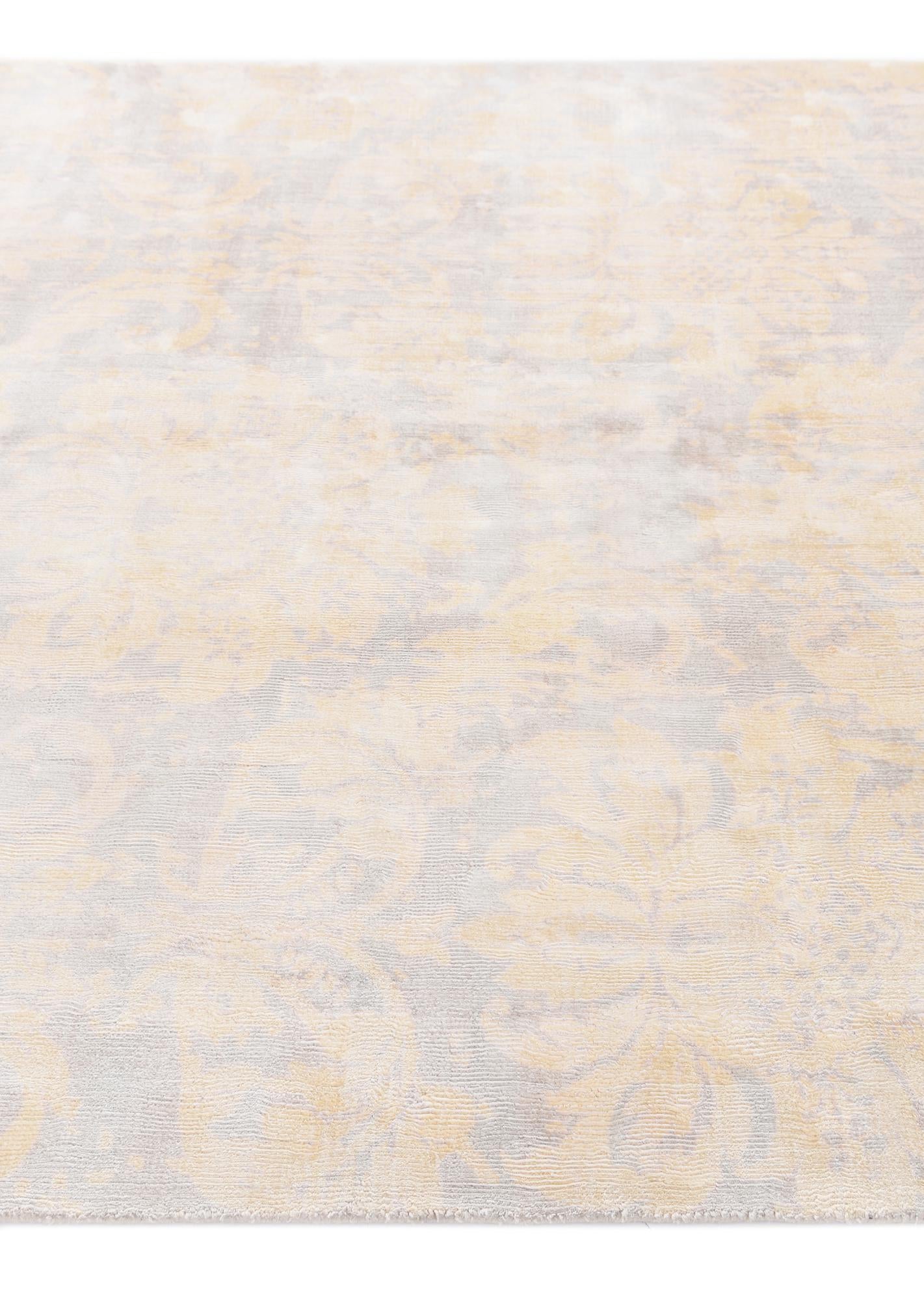 5' 11 x 9' 1 Hand Knotted Darya Wool Rug