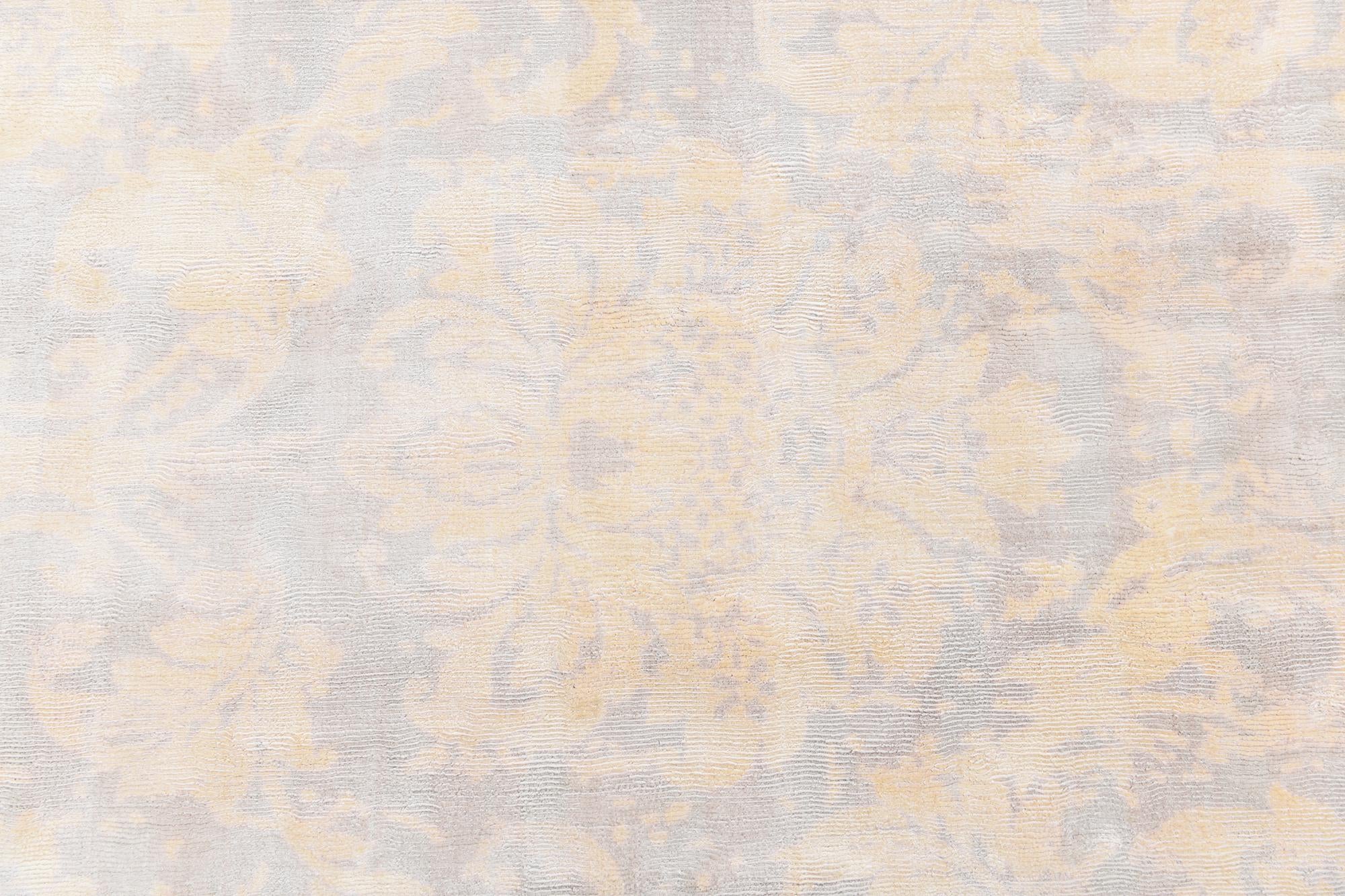 5' 11 x 9' 1 Hand Knotted Darya Wool Rug