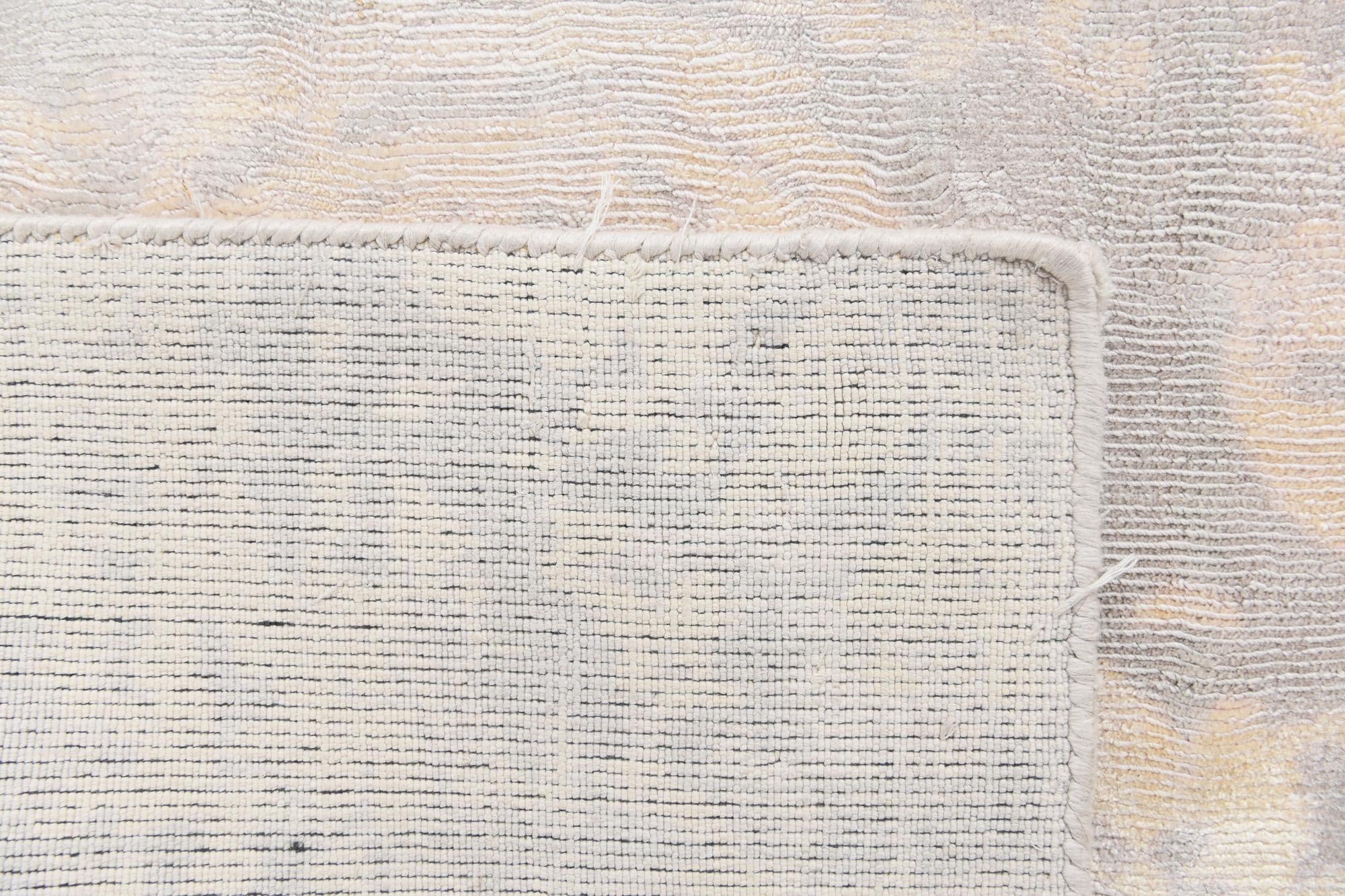 5' 11 x 9' 1 Hand Knotted Darya Wool Rug