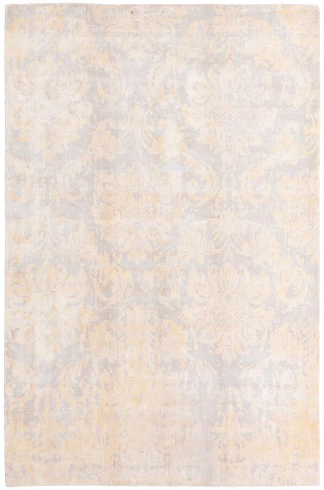 5' 11 x 9' 1 Hand Knotted Darya Wool Rug