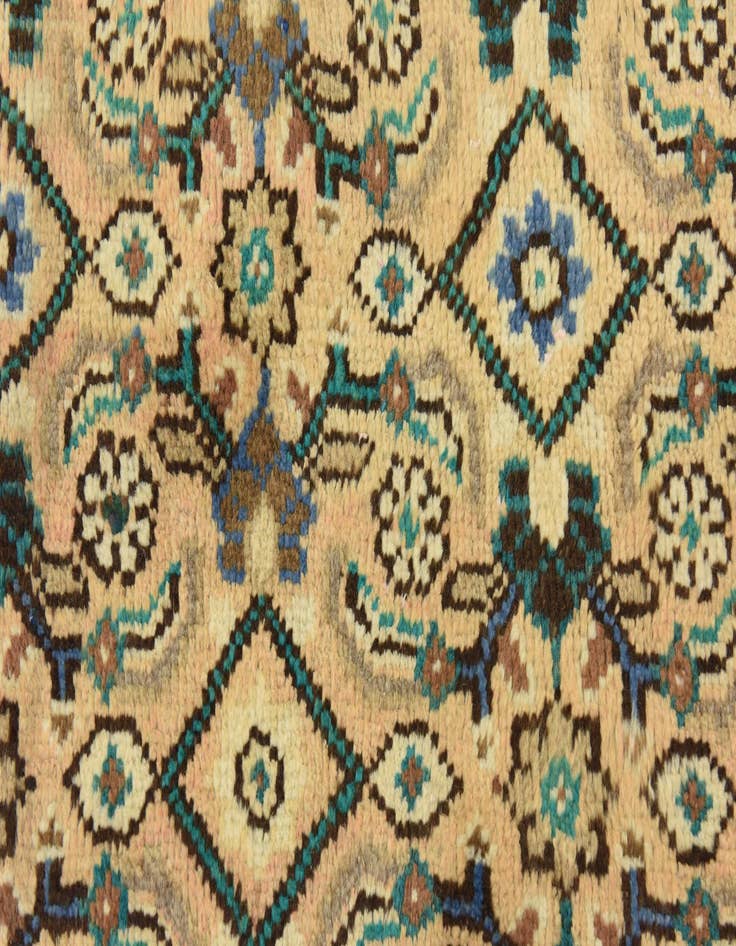 Detail image of 9' 9 x 13' 5 Hand Knotted Farahan Persian Wool Rug