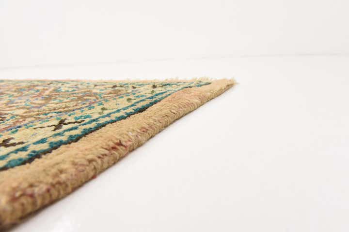 9' 9 x 13' 5 Hand Knotted Farahan Persian Wool Rug