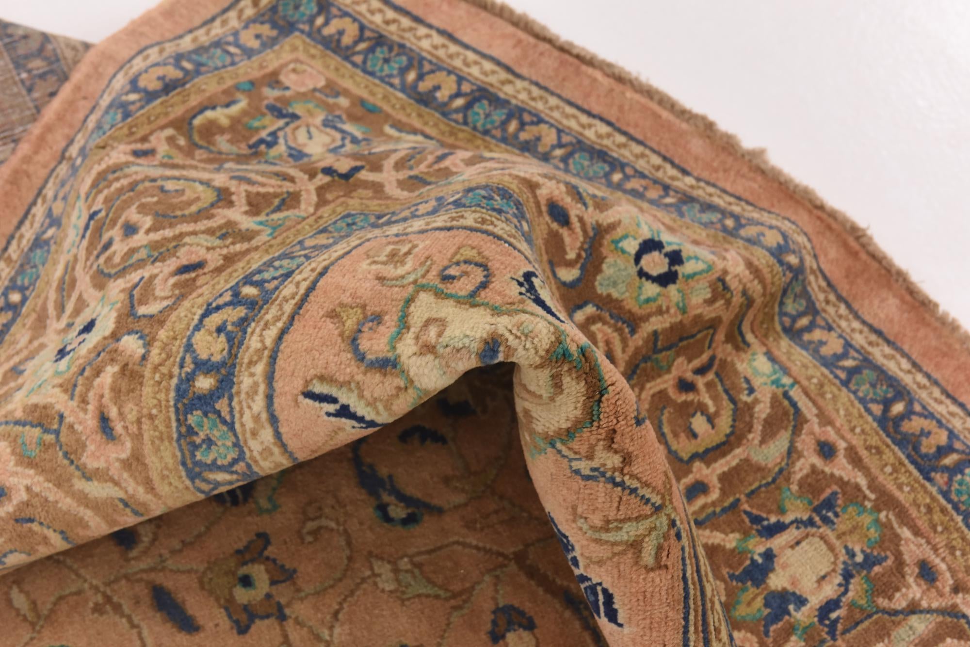 9' 9 x 12' 10 Hand Knotted Farahan Persian Wool Rug