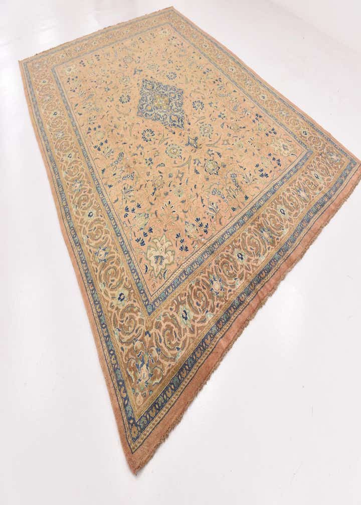 9' 9 x 12' 10 Hand Knotted Farahan Persian Wool Rug