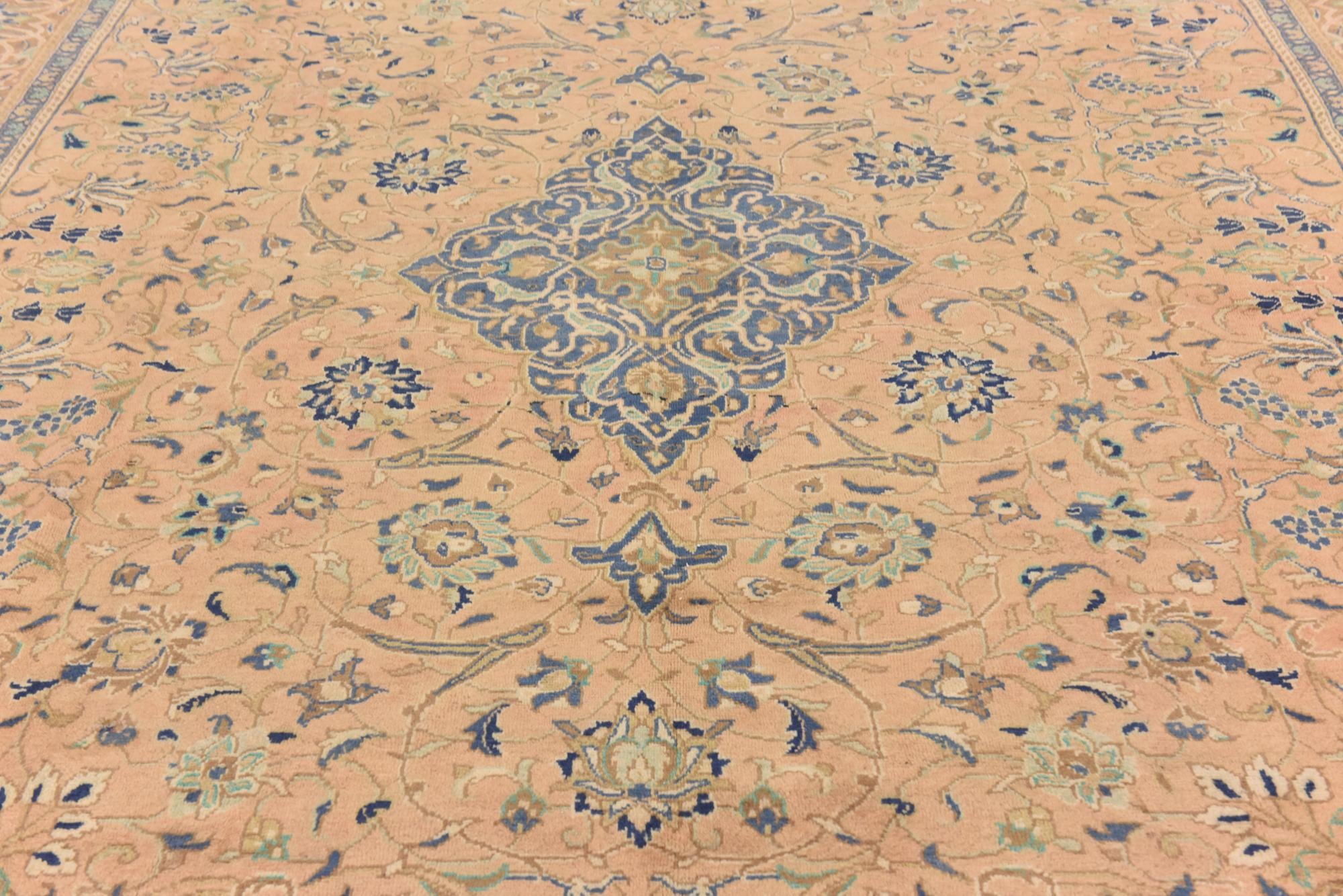 9' 9 x 12' 10 Hand Knotted Farahan Persian Wool Rug