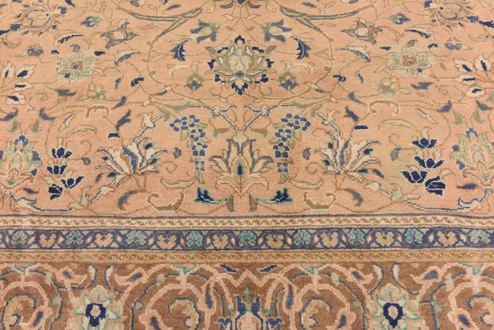 9' 9 x 12' 10 Hand Knotted Farahan Persian Wool Rug