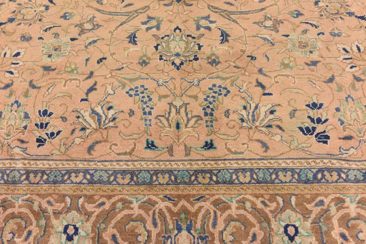Detail image of 9' 9 x 12' 10 Hand Knotted Farahan Persian Wool Rug