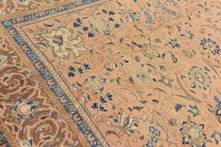 9' 9 x 12' 10 Hand Knotted Farahan Persian Wool Rug