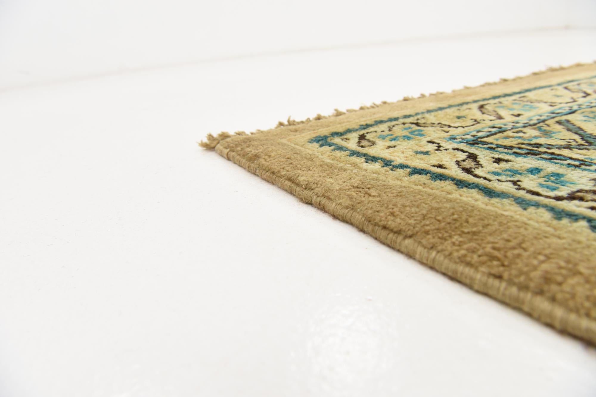 9' 6 x 12' 9 Hand Knotted Farahan Persian Wool Rug