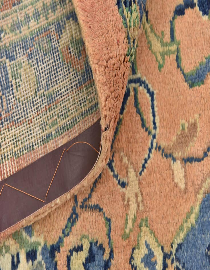 Detail image of 9' 10 x 13'  Hand Knotted Farahan Persian Wool Rug