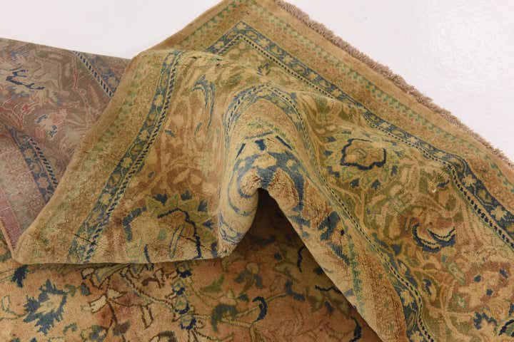 9' 8 x 12' 7 Hand Knotted Farahan Persian Wool Rug