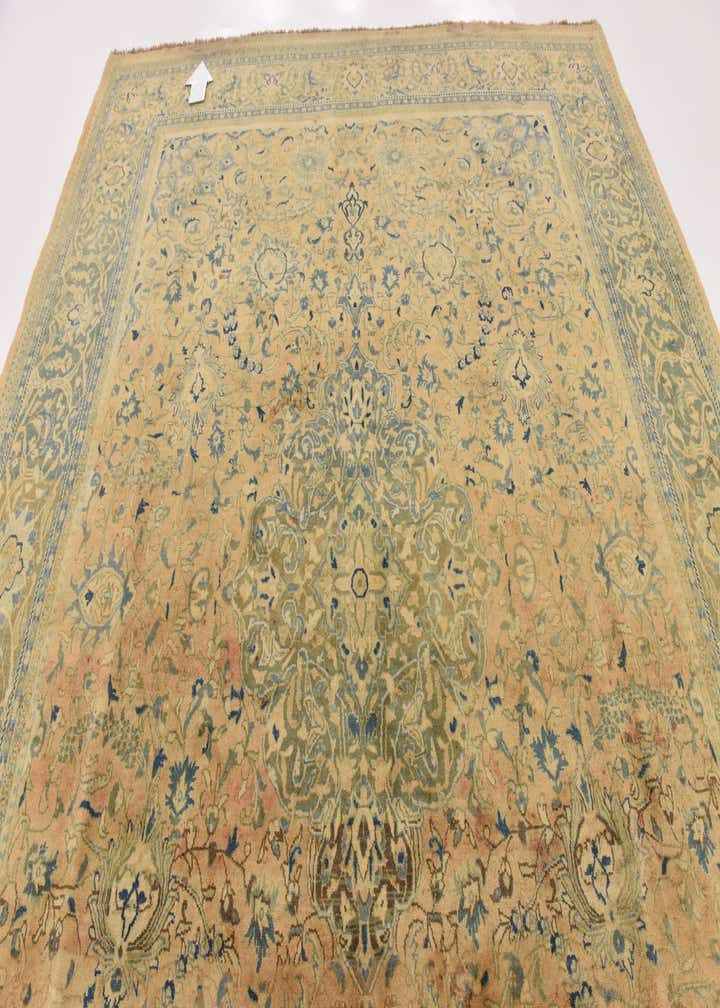 9' 8 x 12' 7 Hand Knotted Farahan Persian Wool Rug