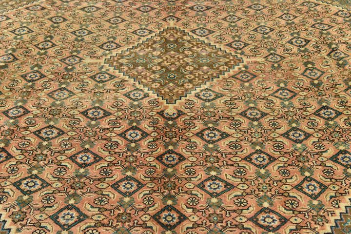 310cm x 390cm anudado a mano Farahan Alfombra Persa Lana