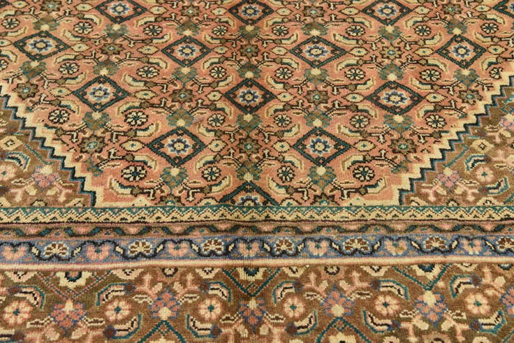 Detail image of 310cm x 390cm anudado a mano Farahan Alfombra Persa Lana