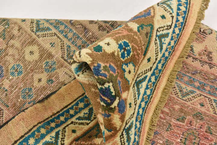 10' 1 x 13' 2 Hand Knotted Farahan Persian Wool Rug