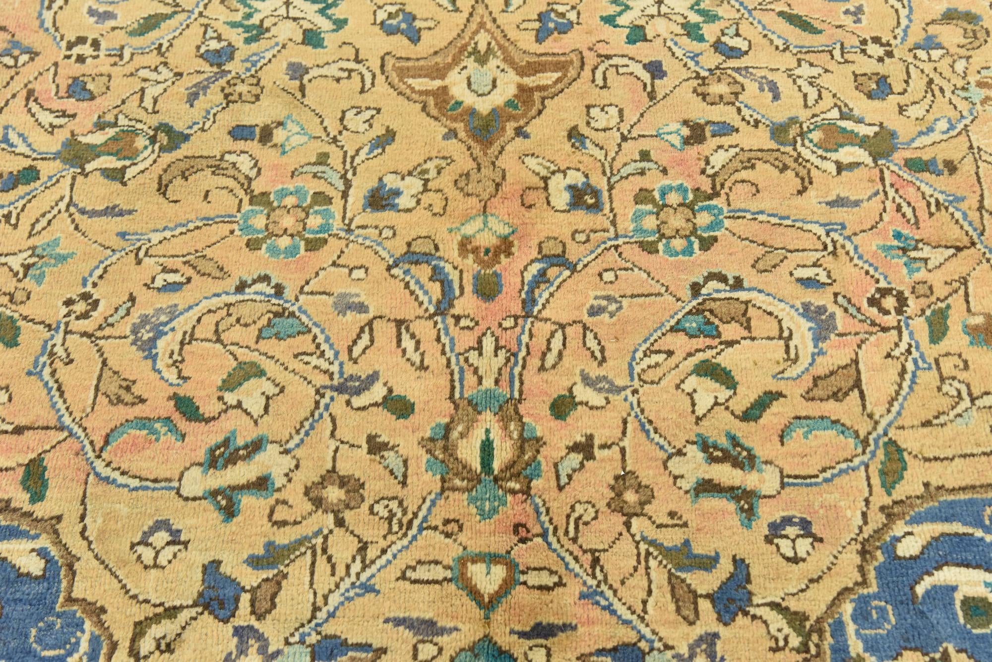 10' 1 x 13' 2 Hand Knotted Farahan Persian Wool Rug
