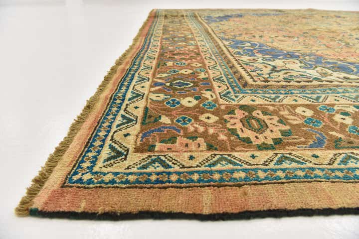 10' 1 x 13' 2 Hand Knotted Farahan Persian Wool Rug