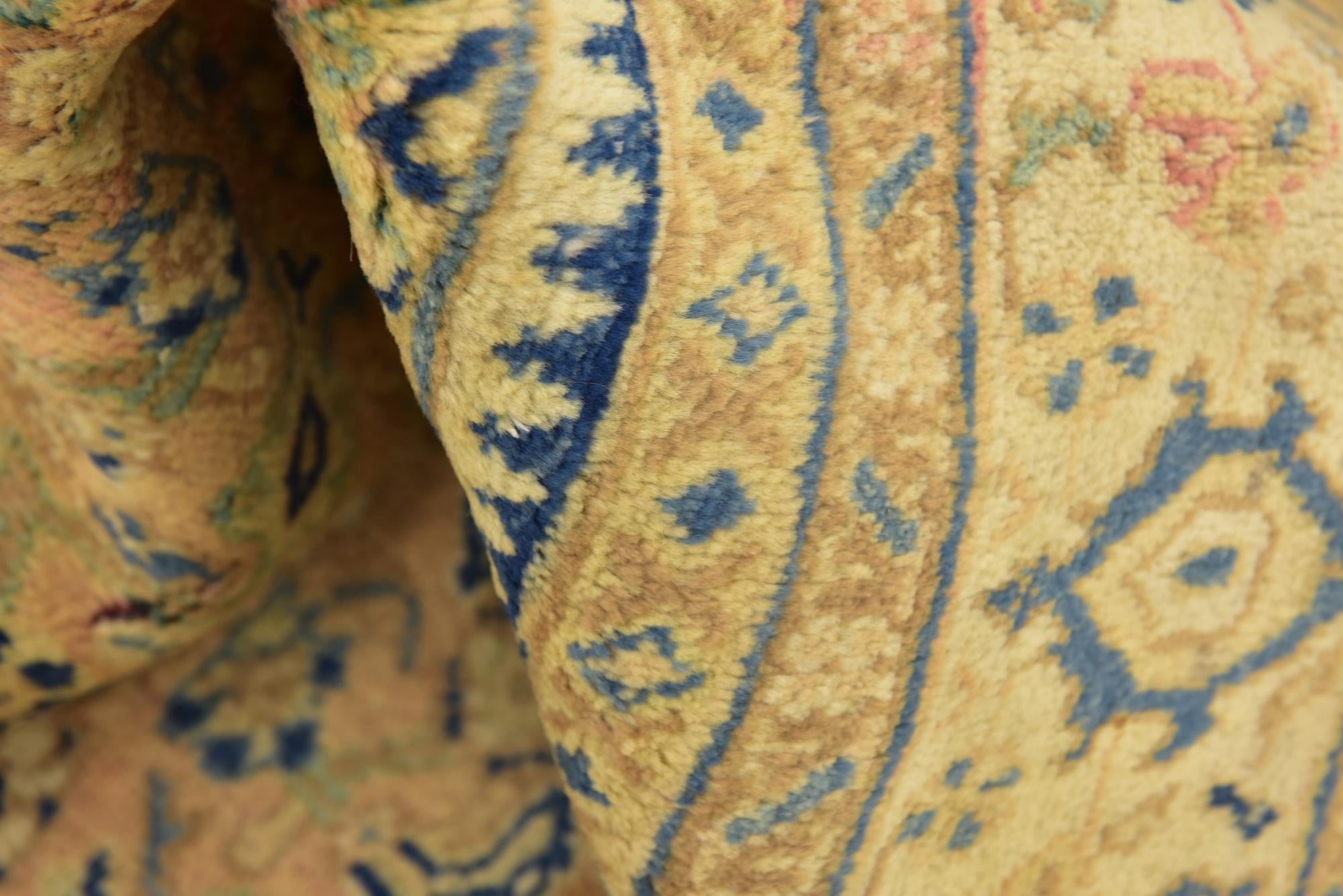 10' x 13' 6 Hand Knotted Farahan Persian Wool Rug