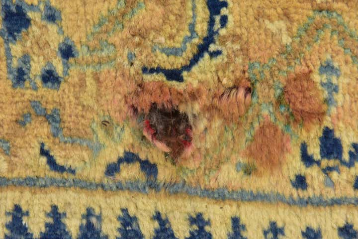 10' x 13' 6 Hand Knotted Farahan Persian Wool Rug
