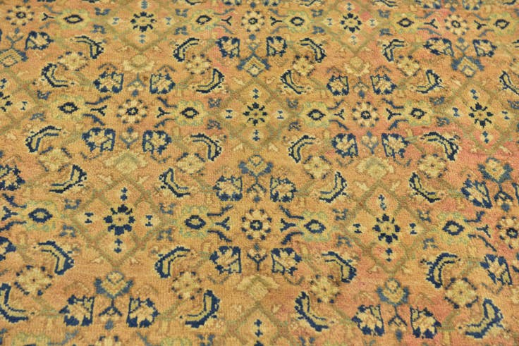 Detail image of 10' x 13' 6 Hand Knotted Farahan Persian Wool Rug
