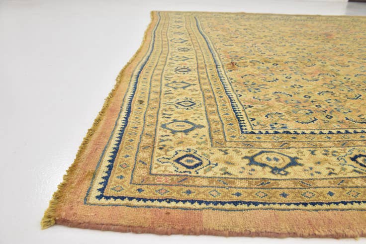 Detail image of 10' x 13' 6 Hand Knotted Farahan Persian Wool Rug